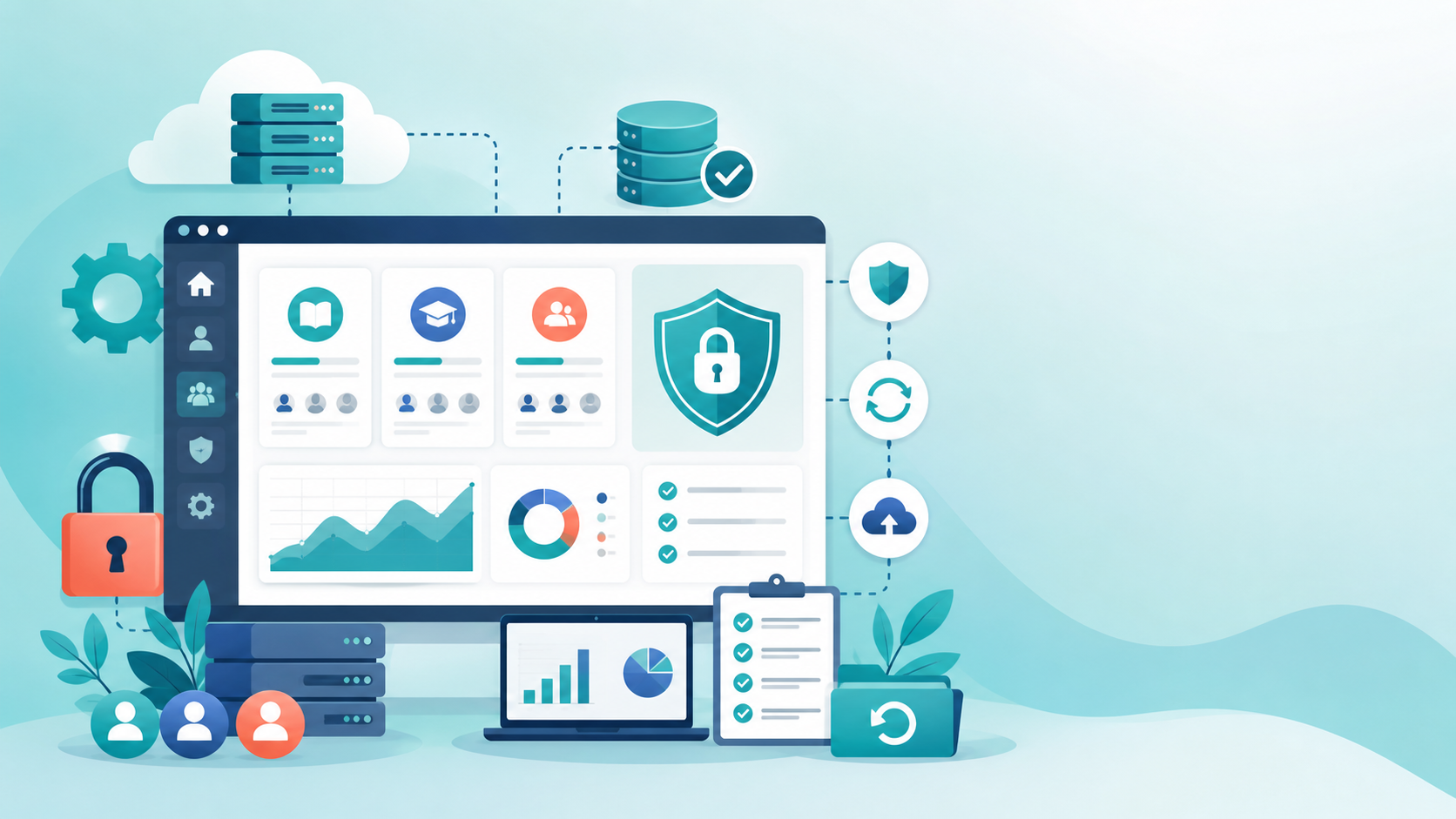 LMS security and managed Moodle LMS operations